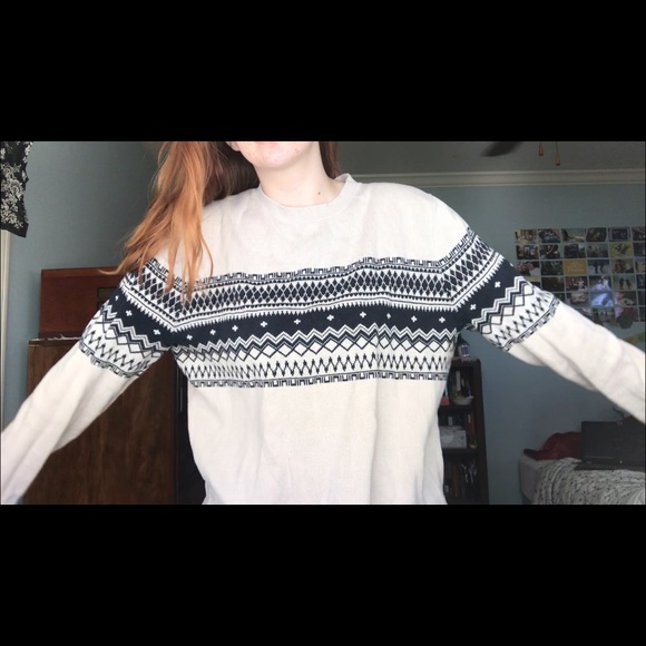 SOLD Vintage Fair Isle Sweater - Picture 4 of 5